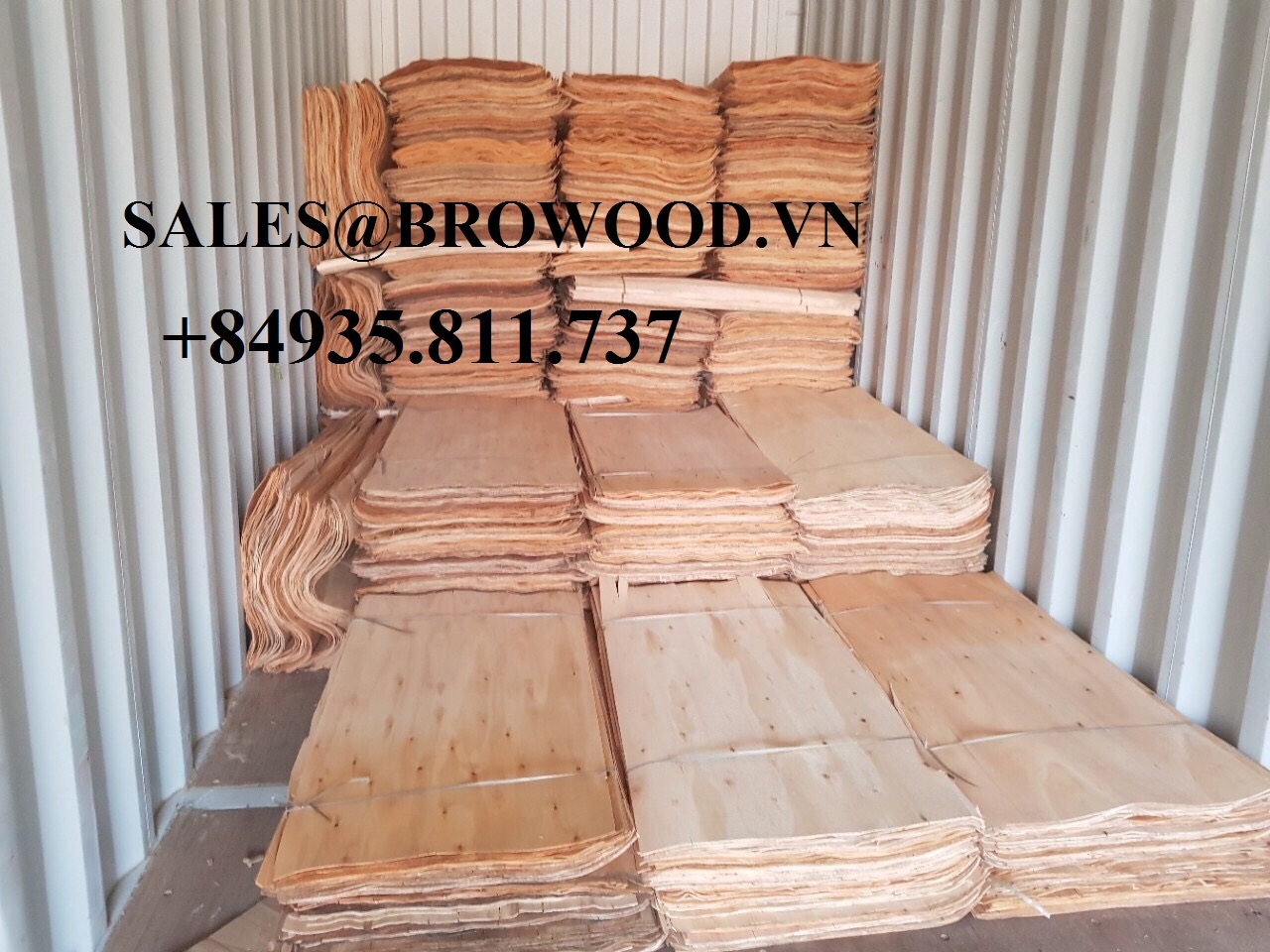 Viet Nam acacia core veneer browood