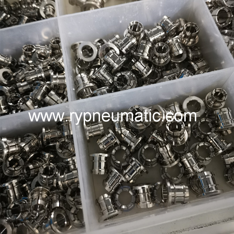 nickel plated brass straight one touch push in pneumatic fittings