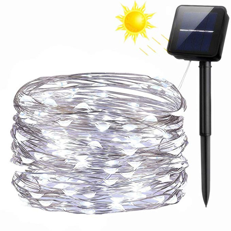 33ft 100LED Outdoor String Lights Waterproof Decorative String Lights for Patio Garden Gate Yard Party Wedding
