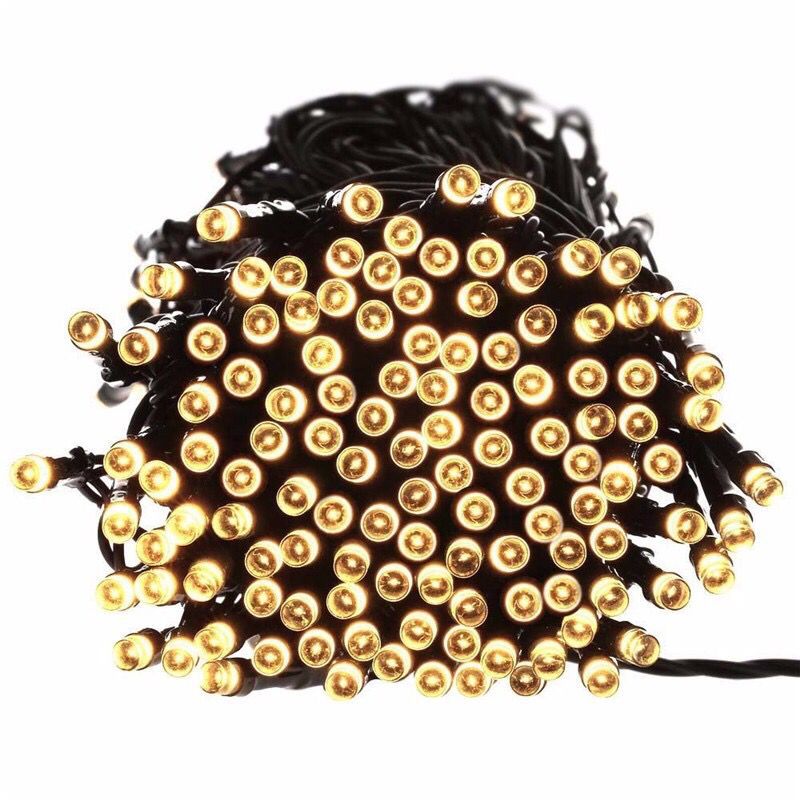 Solar String Lights 72ft 22m 200 LED 8 Modes Solar Powered Xmas Outdoor Lights Waterproof Starry Christmas Fairy Light