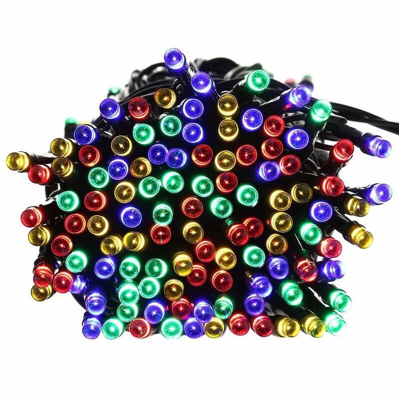 Solar String Lights 72ft 22m 200 LED 8 Modes Solar Powered Xmas Outdoor Lights Waterproof Starry Christmas Fairy Light