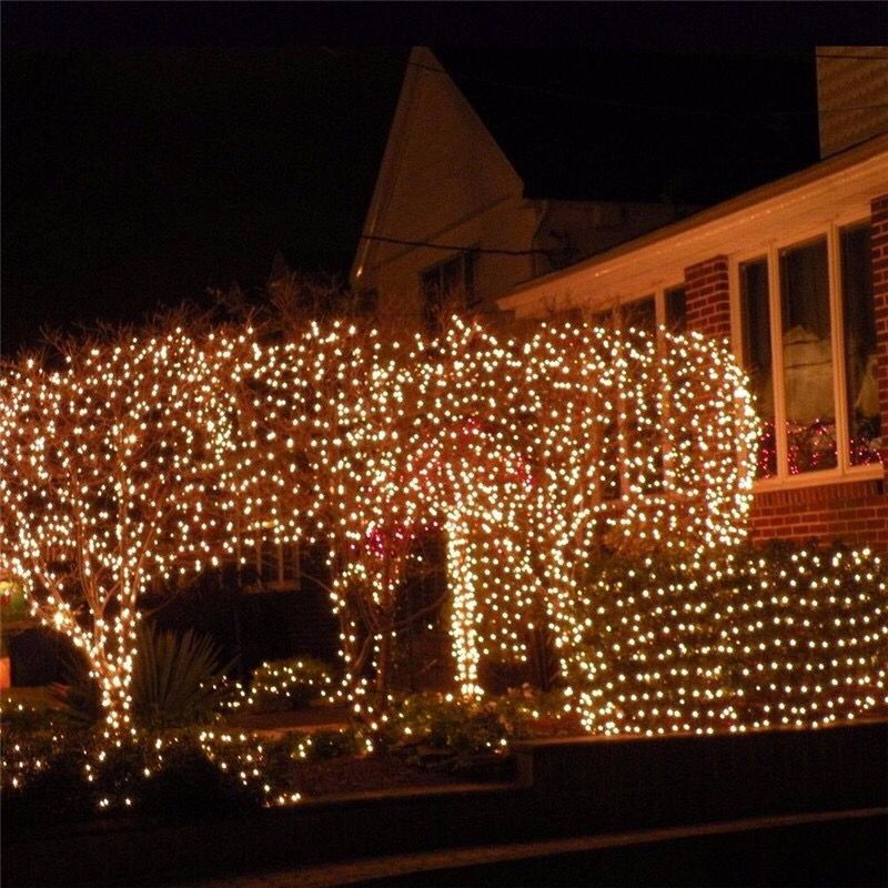 Solar String Lights 72ft 22m 200 LED 8 Modes Solar Powered Xmas Outdoor Lights Waterproof Starry Christmas Fairy Light