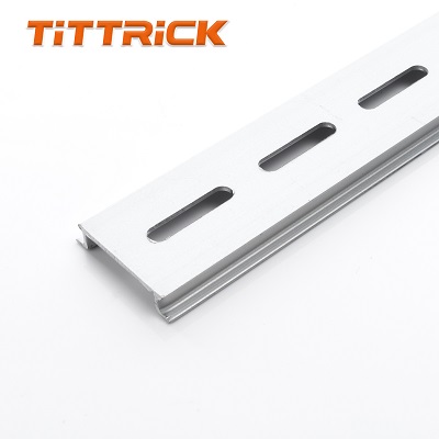 Tittrick 1435mm standard Aluminum slotted electrical steel din rail