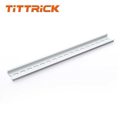 Tittrick 1435mm standard Aluminum slotted electrical steel din rail