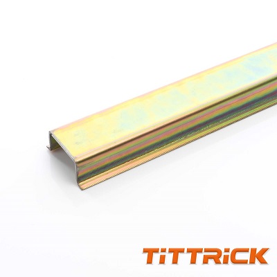 Tittrick Higher quality 1435mm standard Steel zinc plating electrical steel din rail