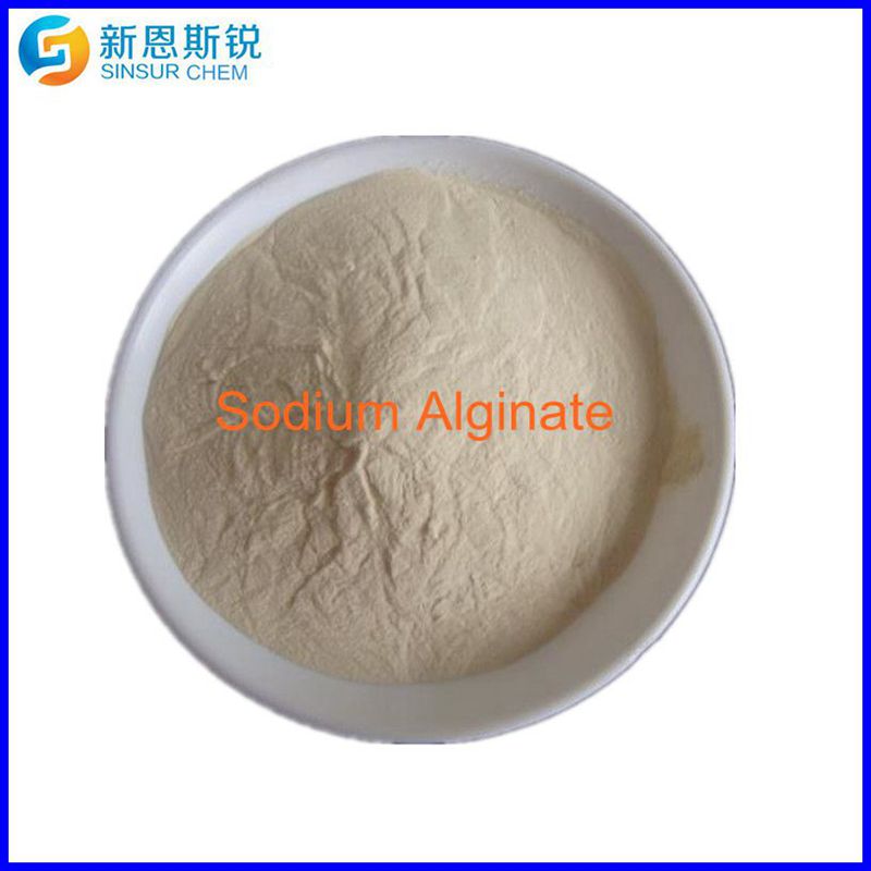 Sodium alginate food stabilizer thickerners