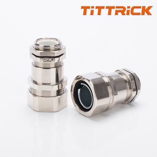 Tittrick Metal Flexible Conduit Cable Gland Wire Protection