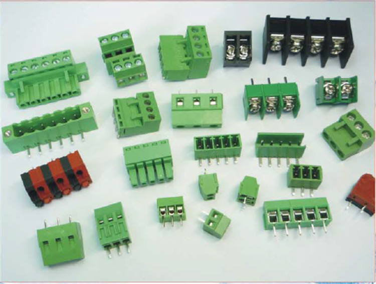 50mm pitch euro type terminal block male header