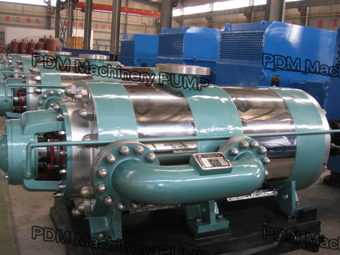 Self balancing high pressure multistage pump