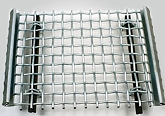 Crimped Wire Mesh Application as Screen for Mining