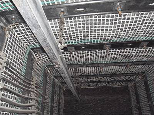 Woven Wire Mine Support Mesh Soft but Tough for Mine Safety