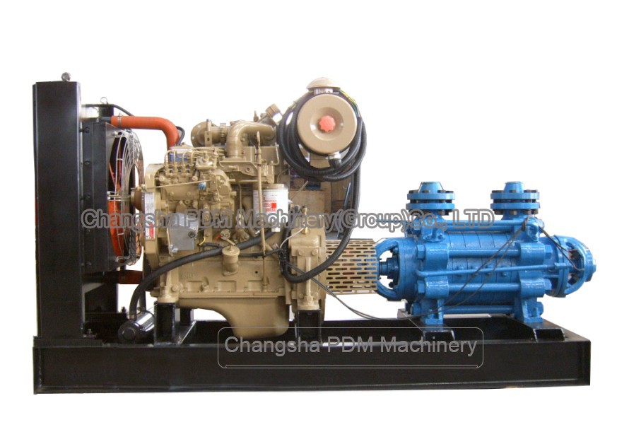 self balancing high pressure multistage sea water diesel pump set