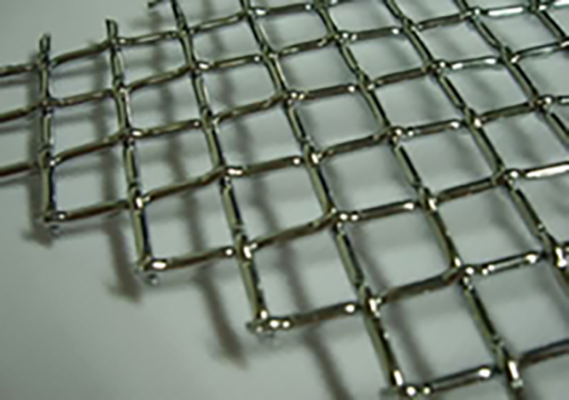 Crimped Wire Mesh Materials Crimped Weaving Type Using