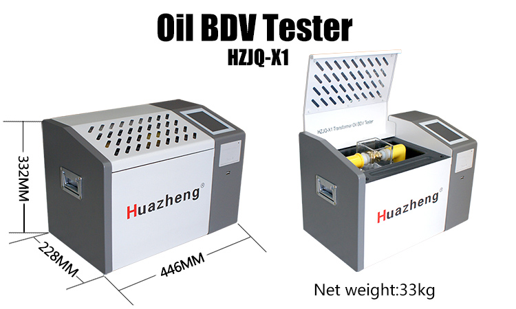 hzjqx1 80KV BDV Insulating Oil TesterDielectric Strength of Transformer Oil
