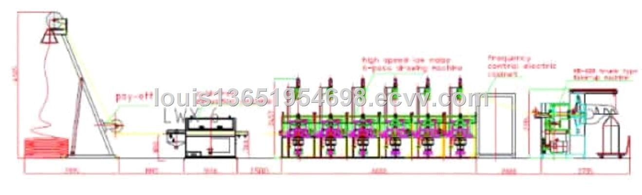 Overhead Takeoff OTO Wire Drawing Machine