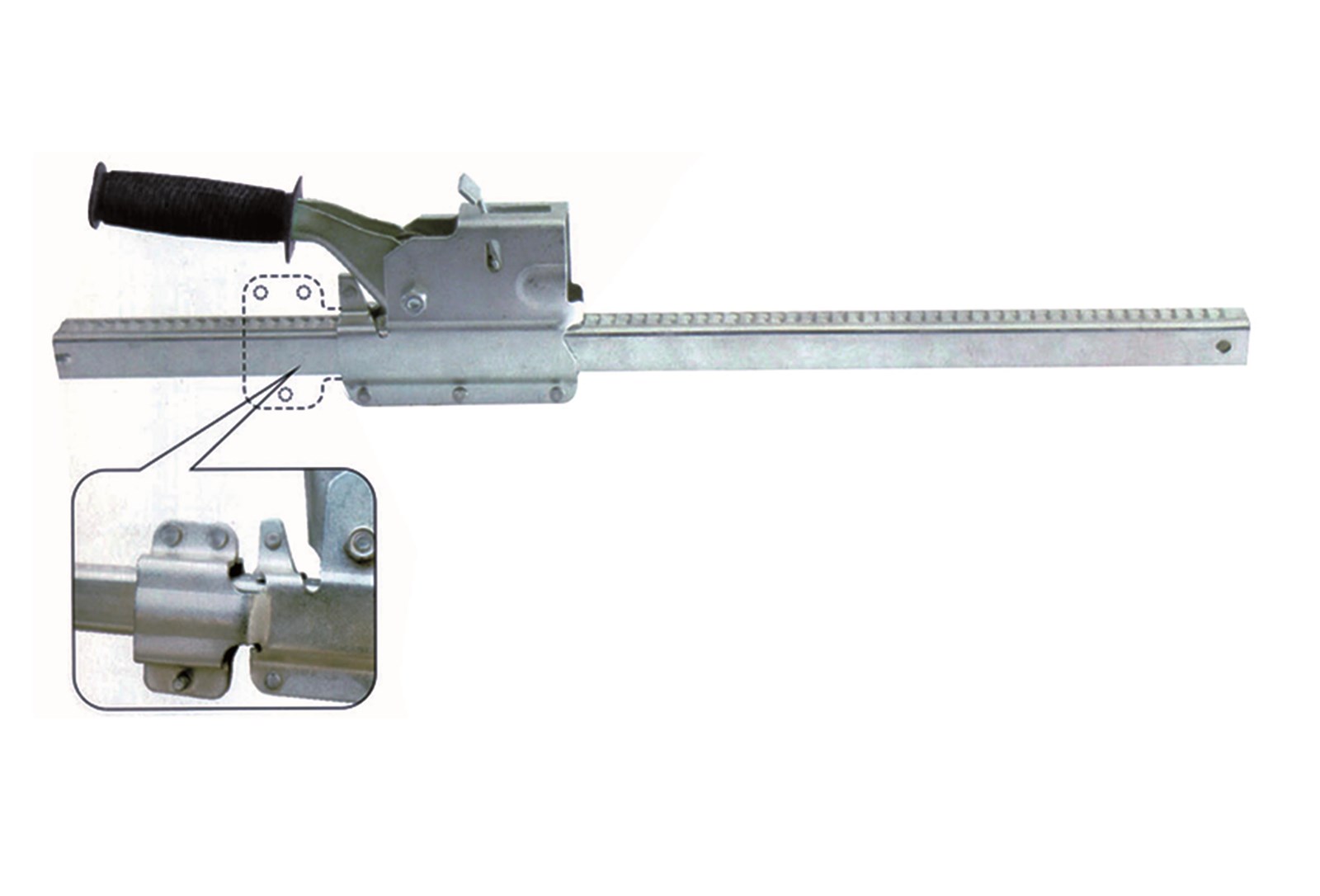 Square Round Steel tube Jack Bar