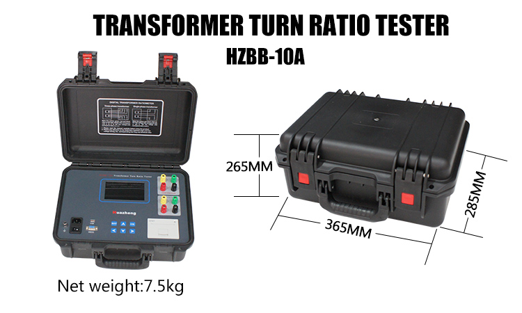 HZBB10A Digital TTR Transformer Turns Ratio Tester