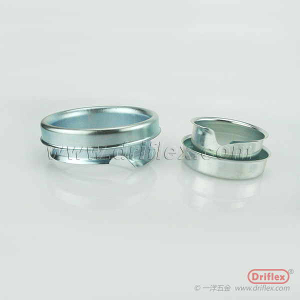 Driflex cable connector Ferrule coupling component end bushing Nickel Plated Brass Zinc Plated Steel