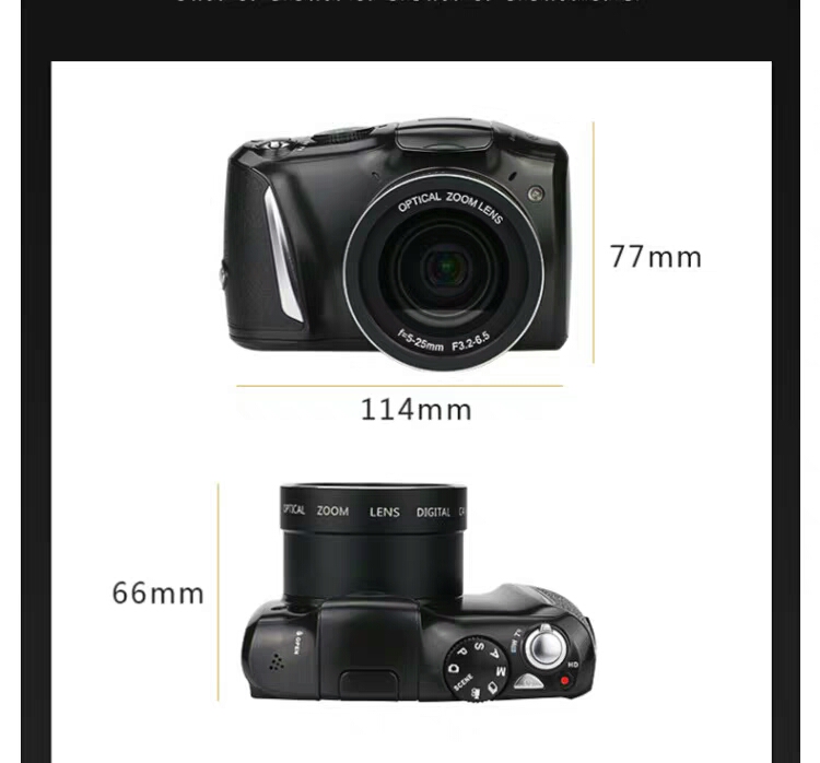 Camera HD Digital Tourism Student Portable SLR Camera Entrance Grade Men and Women