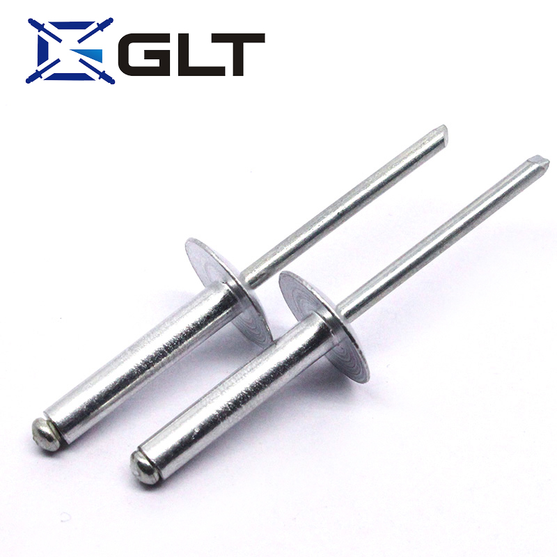 Rivet custom blind rivet aluminum large flange open end blind rivet