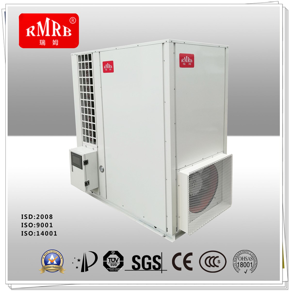 House Use Split Type Air Source Heat Pump Water Heater High Efficiency Heating Supply