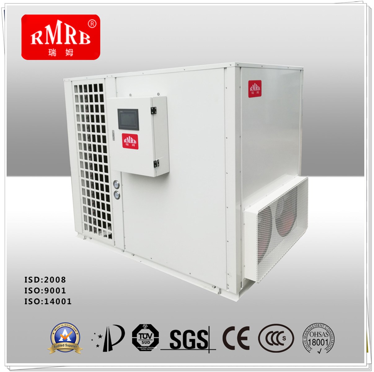 House Use Split Type Air Source Heat Pump Water Heater High Efficiency Heating Supply