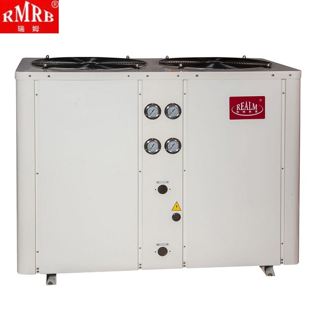 38kw constant temperature heat pump system for worker dormitory