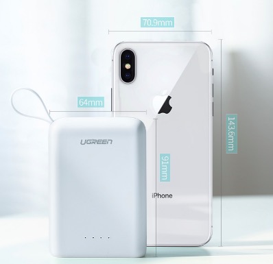 Green Alliance Charging treasure large capacity light and small compact and fast charging 10000 mAh