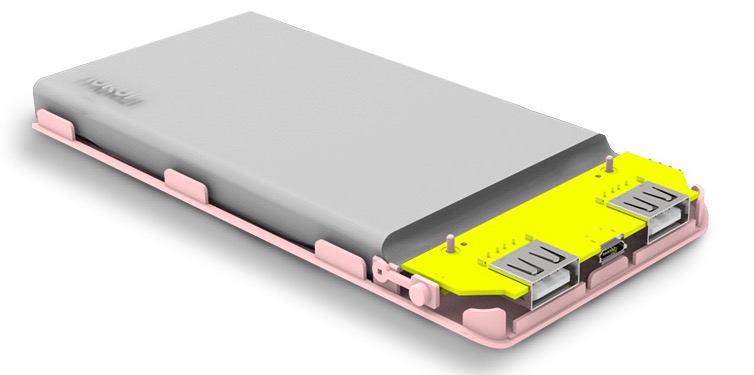 MORUI Magic Core 10000 mAh ultrathin portable phone universal charging treasure cute polymer mobile power