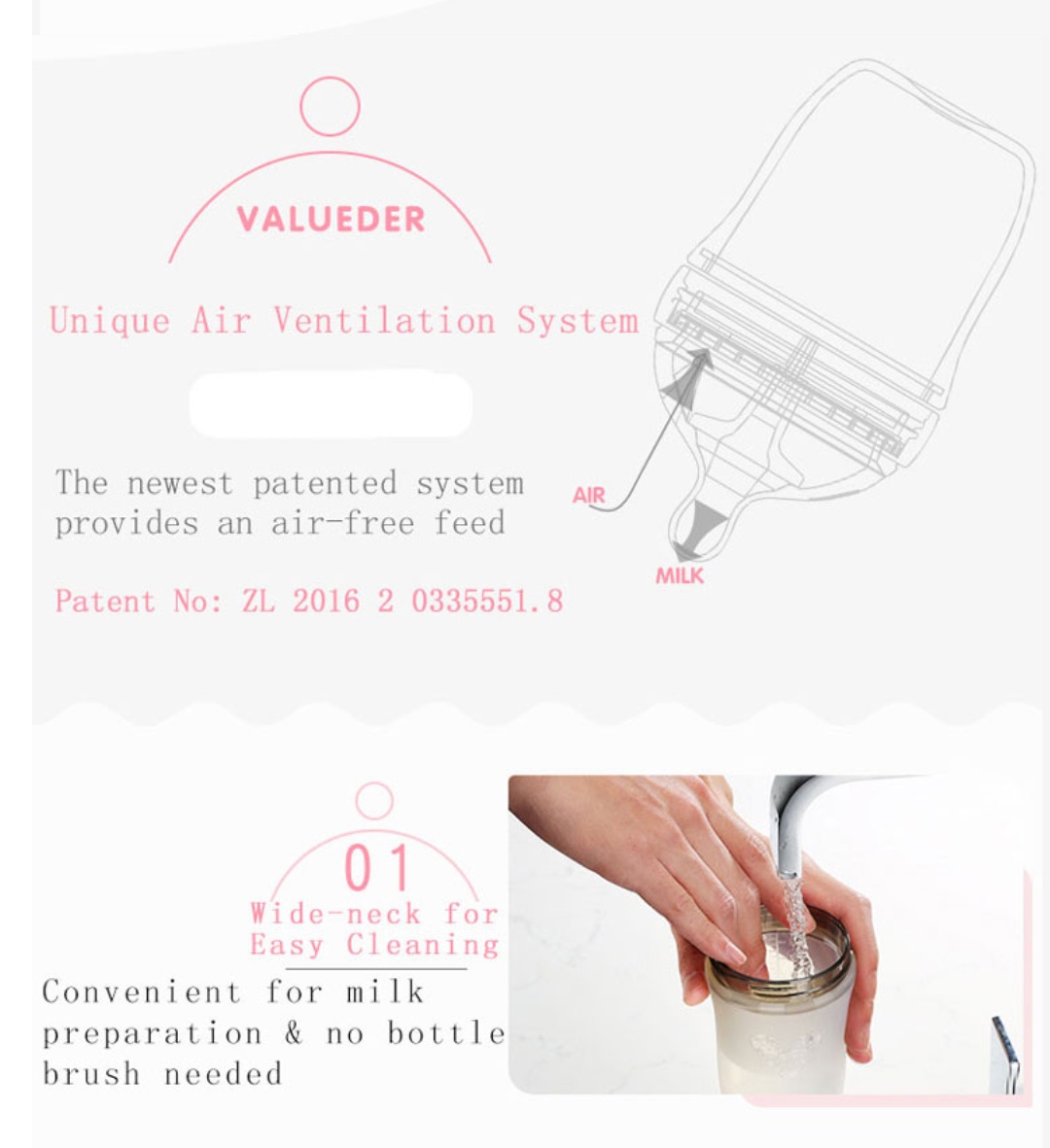 Silicone Nonslip Protective Sleeve Feeding Borosilicate Glass baby bottles milk bottles safe baby