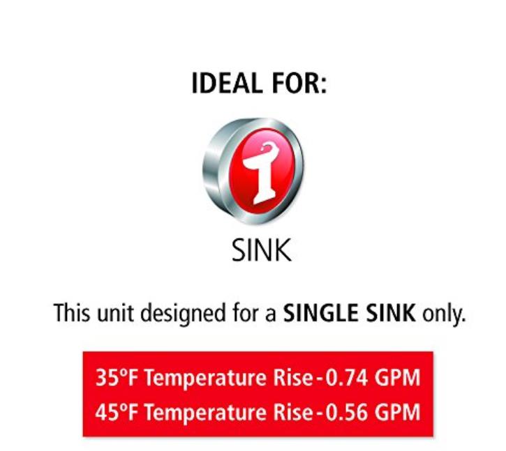 38 KW240V single pool 056 GPM pointofuse fast thermal electric instant water heater including pressure rescue equip