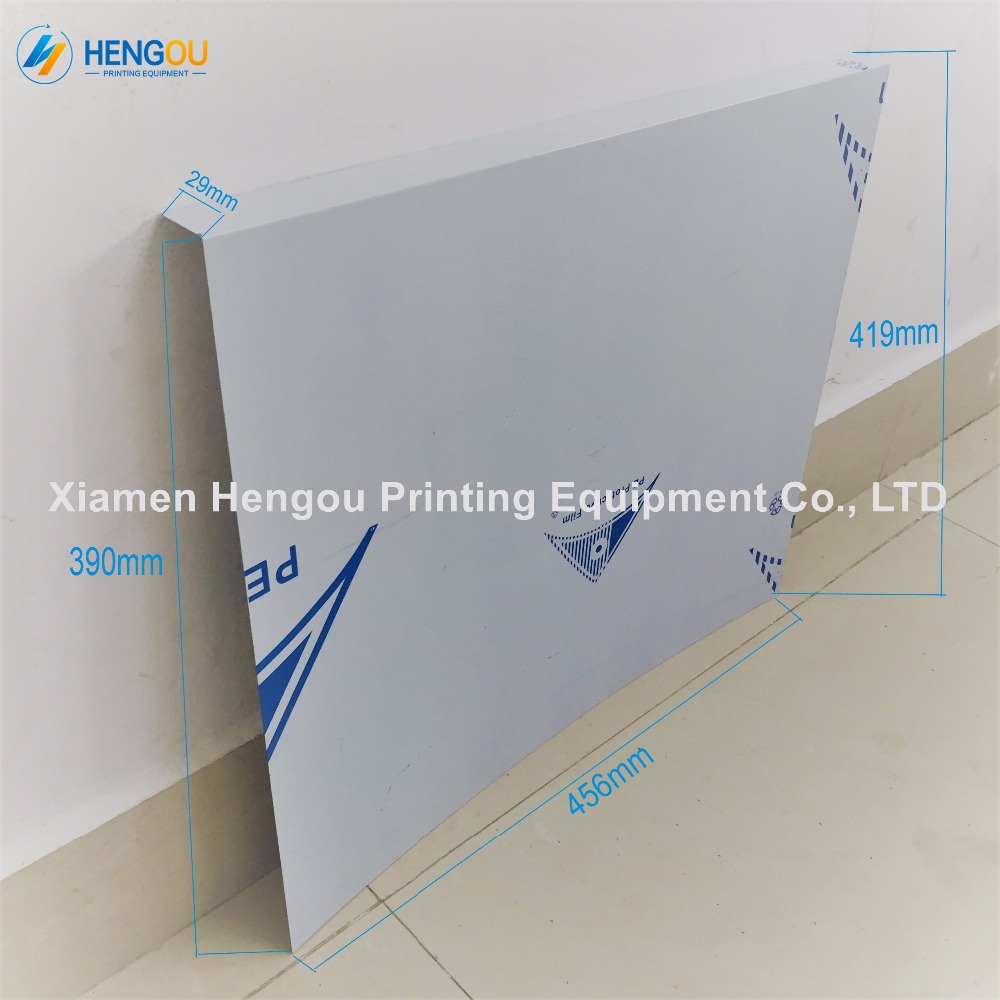 4 Pieces GTO46 cylinder jackets size 456x390x29x03mm Transfer Jacket Plus for Heidelberg GTO