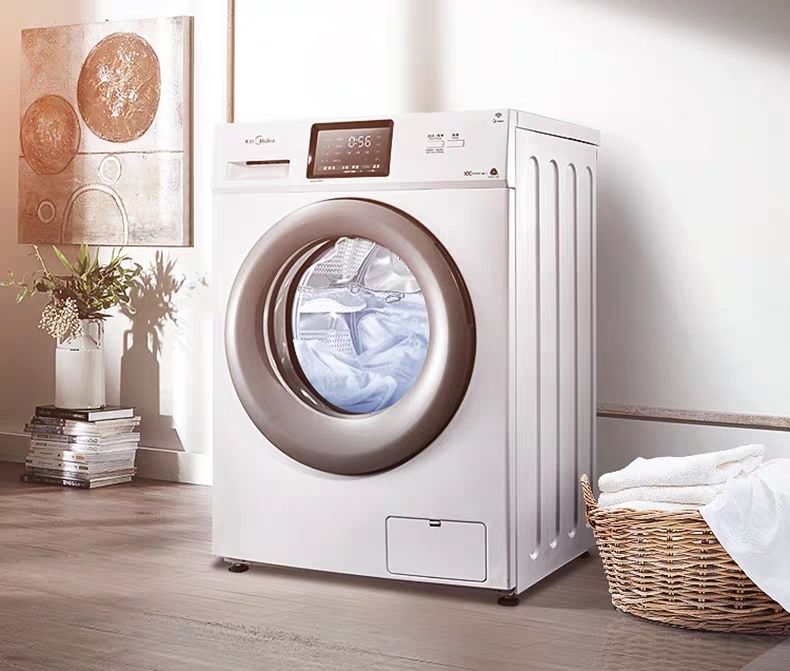 Fully automatic drum washing machine frequency conversion energysaving household white pasteurization