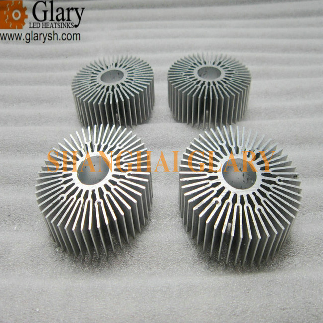 GLRHS1727 66mm round aluminum led heatsink