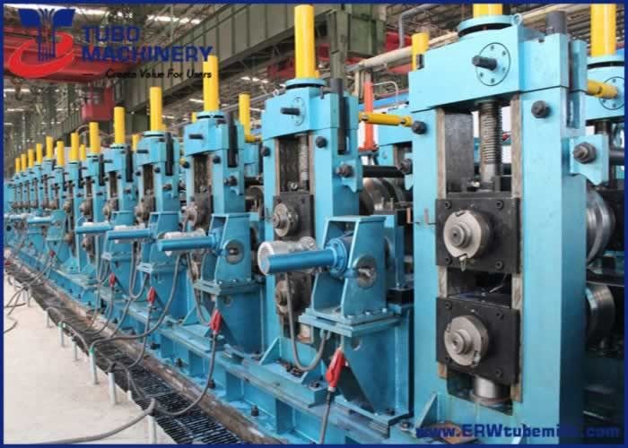 Hf Welded Pipe Production Line Carbon Steel Tube Making Machine Square Tube Line