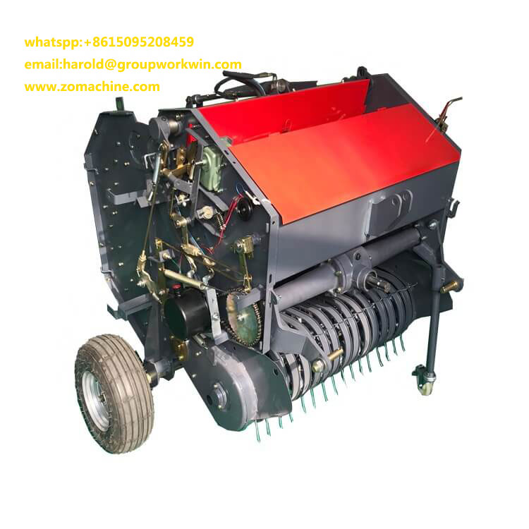 the application of hay baler machine