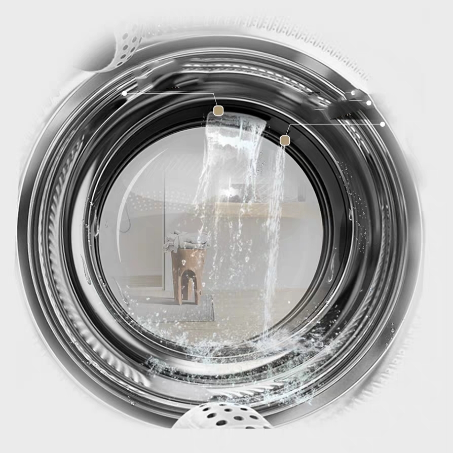 8 kg sterilization washing variable frequency drum washing machine