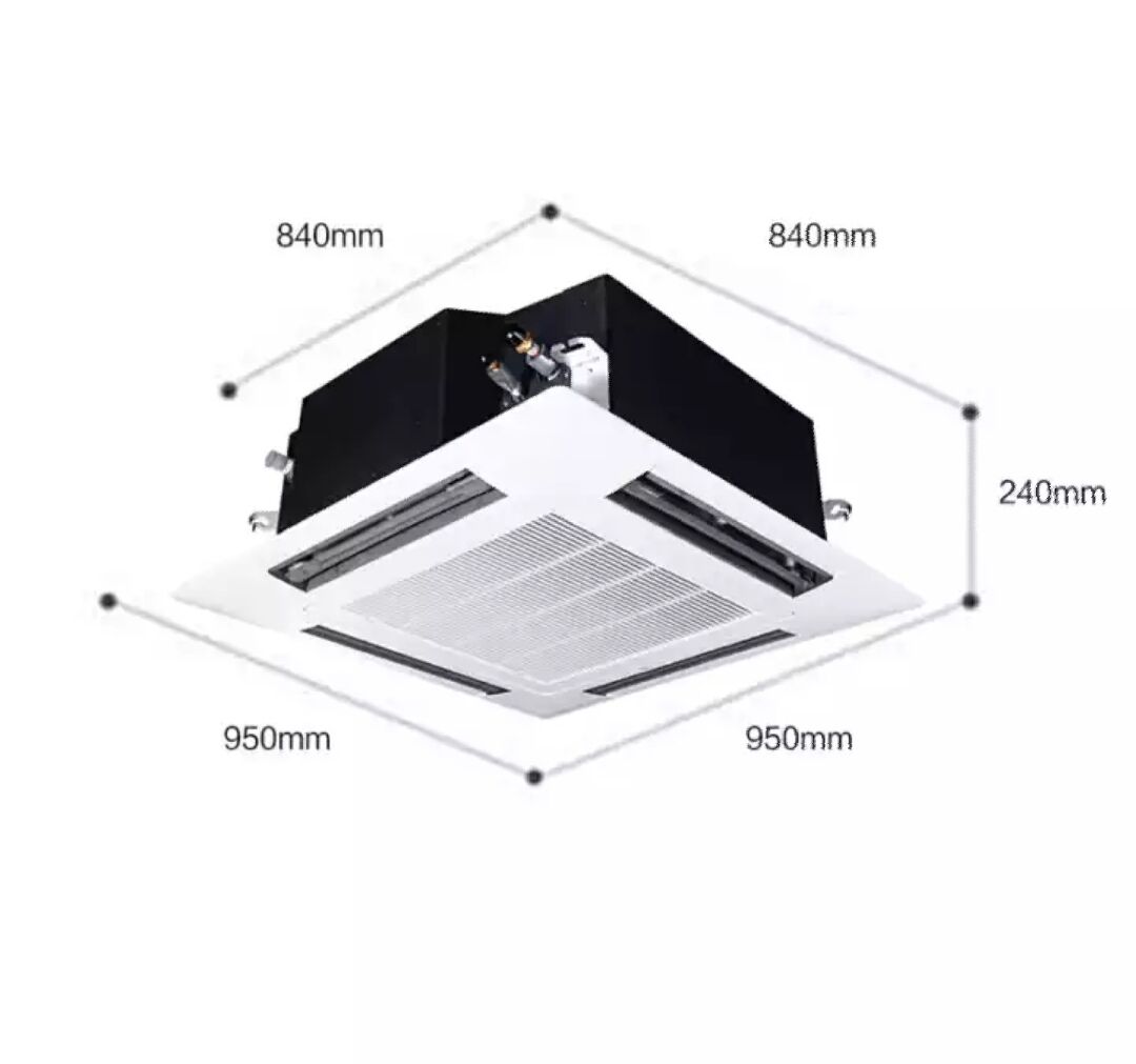 Embedded Ceiling Cooling and heating water air conditioning ceiling air conditioning with card fan coil unit