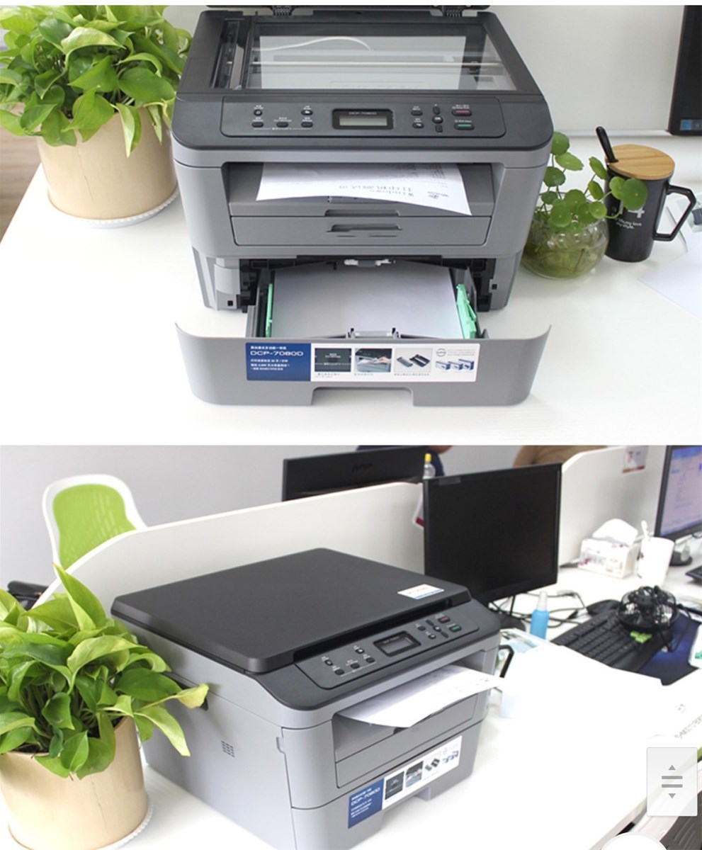 Black and white laser printer one machine copy scan automatic doublesided printing home office