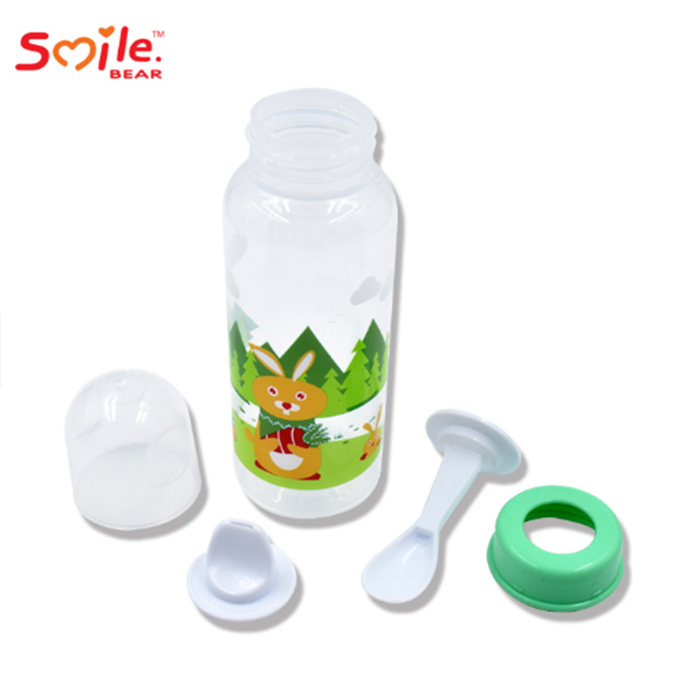 Superior quality perfect and safe pp feedingbottle for baby oem baby milk bottle