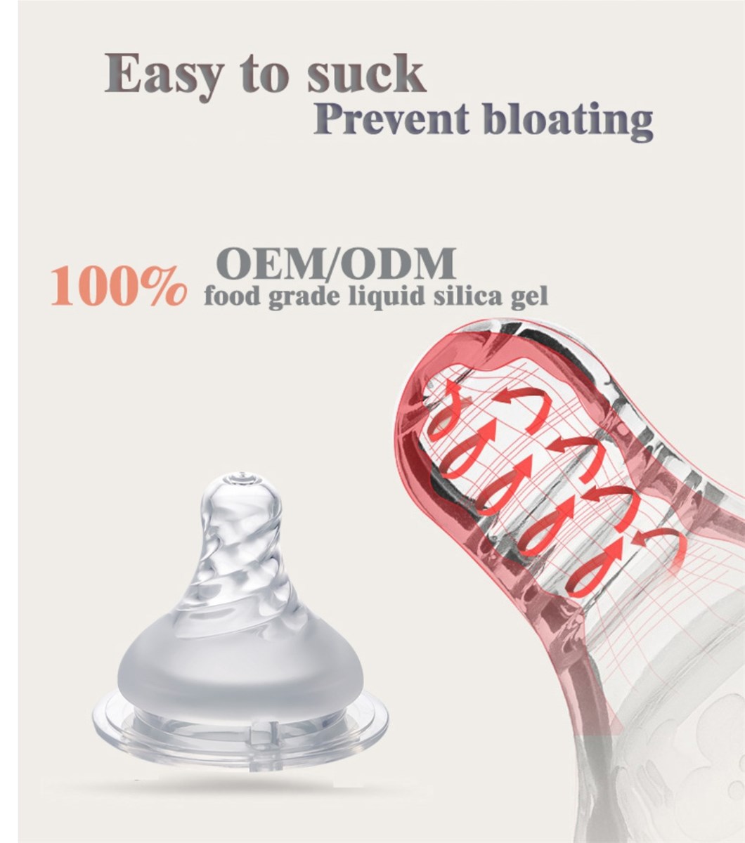 Wholesale professional comotomo silicone baby feeding bpa free bottle with many types