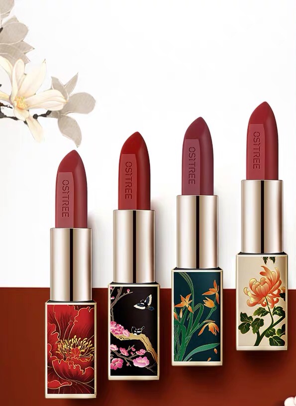 Willow wood the Imperial Palace lipstick female student national wind lipstick on the new matte fog face national makeup