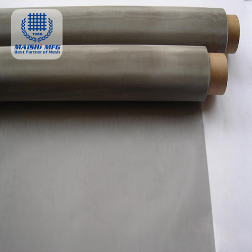 Silver grey stainless steel braided wire cloth