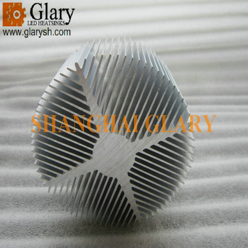 GLRHS131 90mm round aluminum LED heatsink