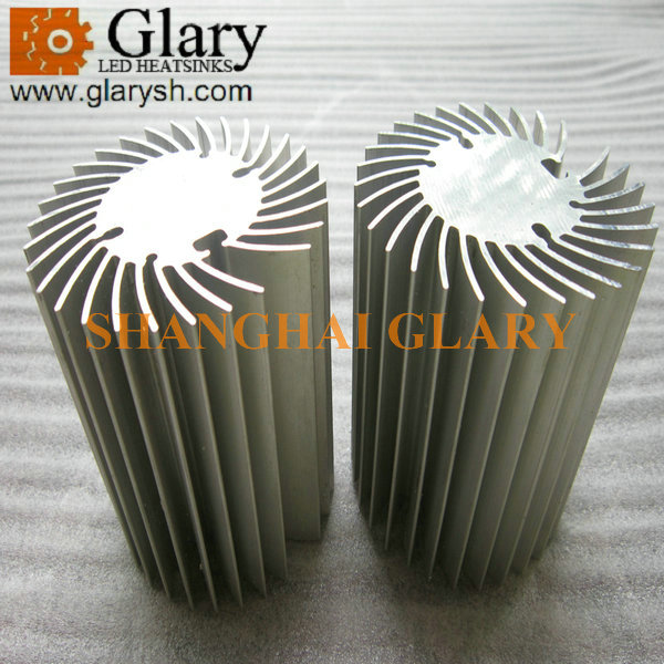 GLRHS1425 70mm round aluminum led heatsink