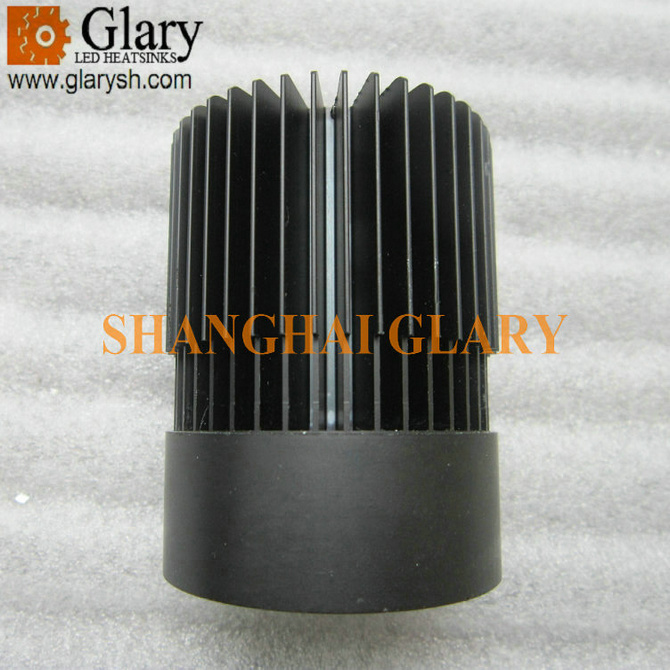GLRPF080055 80mm round aluminum forged LED heatsink