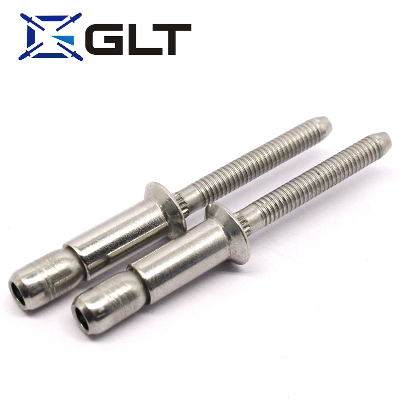 interlock style high strength 304316 stainless steel aircraft blind rivets