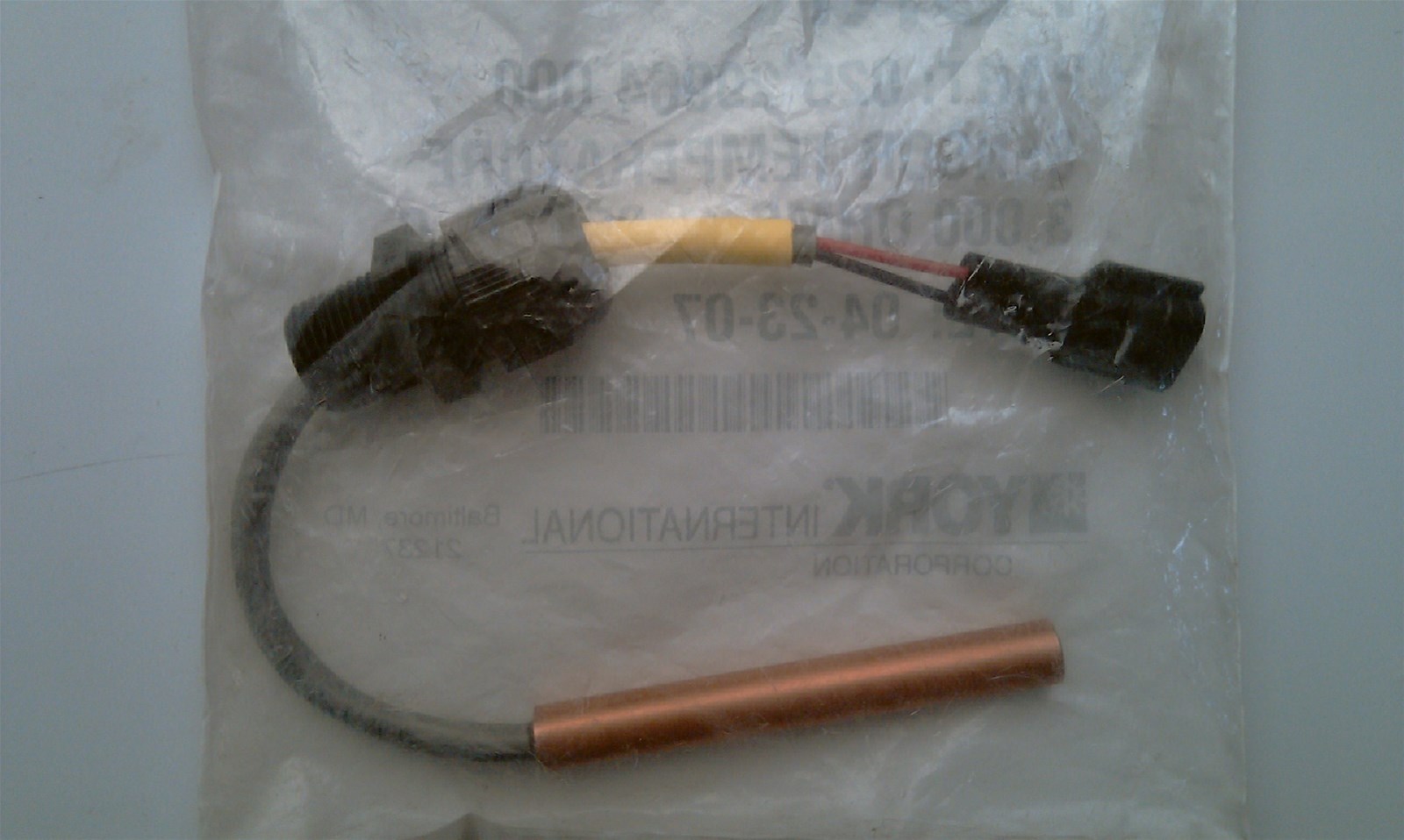 YORK Chiller Parts Appication Water Temperature Sensor 02529964000