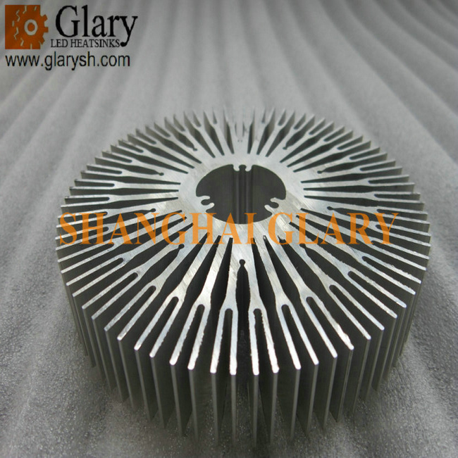 GLRHS1309 110mm round aluminum LED heatsink