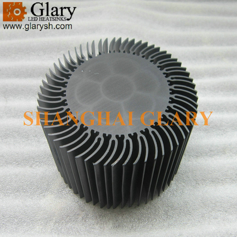 GLRHS121 95mm round aluminum LED heatsink